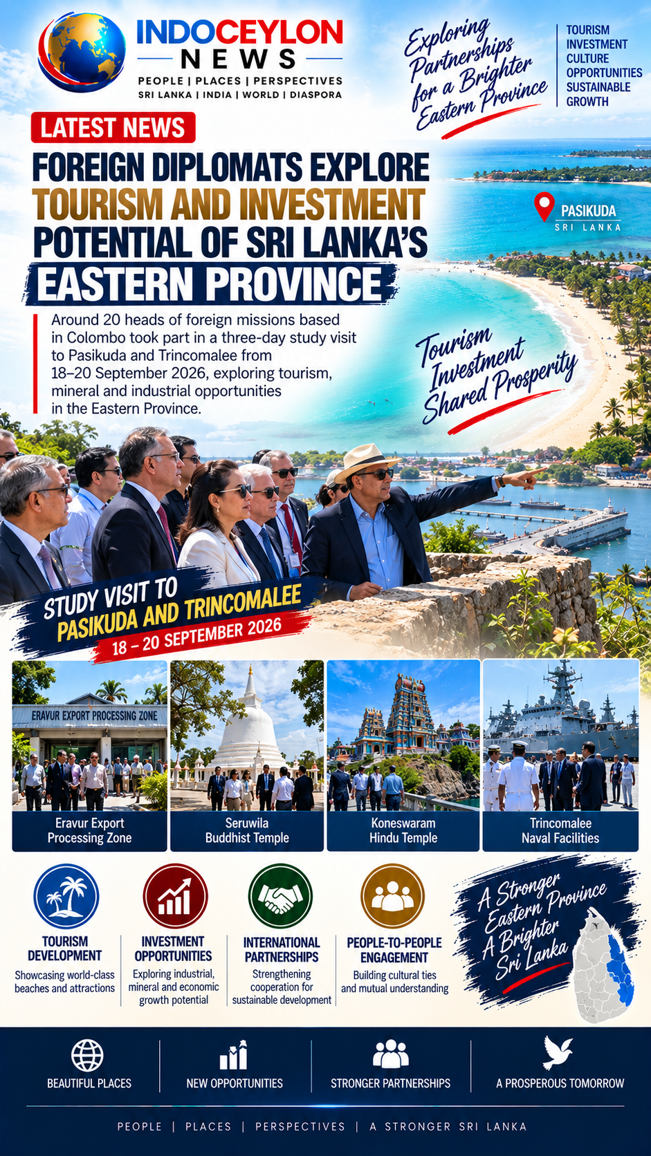 Foreign Diplomats Explore Tourism