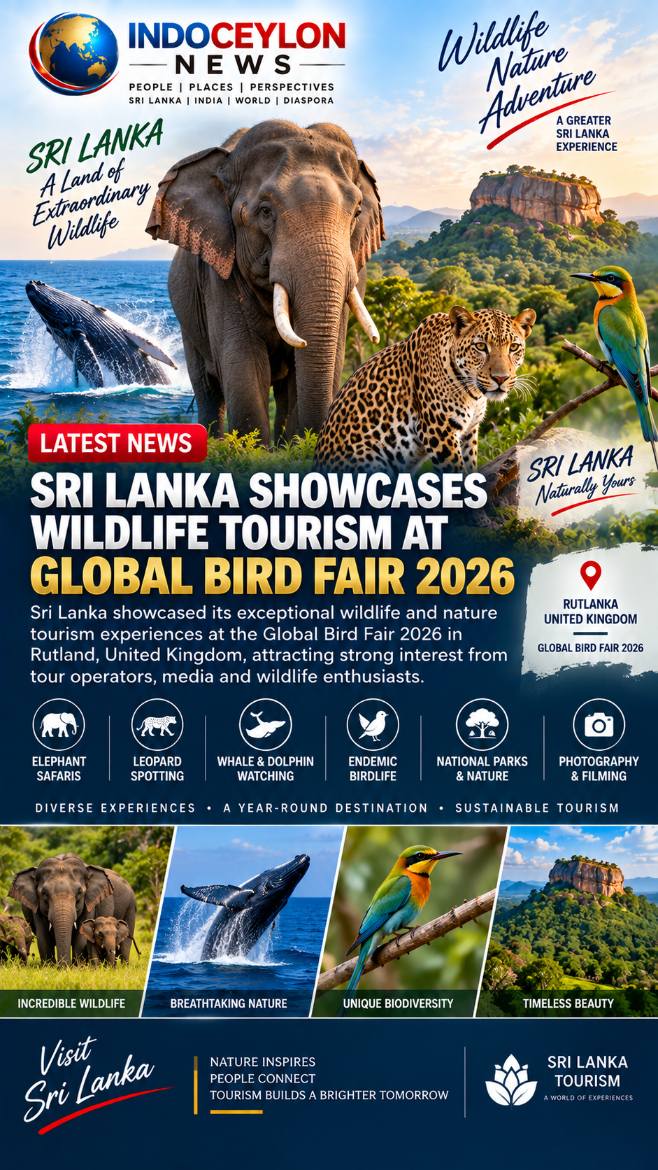 Sri Lanka Showcases Wildlife
